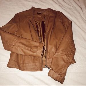 Leather Caramel Jacket